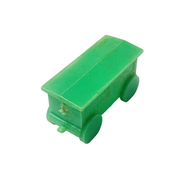 Toy Train Cars Plastic Giant Hong Kong Miniature Engine Coal Green Red Blue - Picture 15 of 16